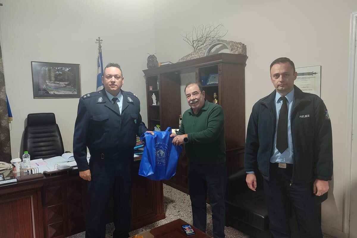 Εθιμοτυπική επίσκεψη της Διεθνούς Ένωσης Αστυνομικών στον Δήμο Πύλης – Υποστήριξη για τη 2η Συνάντηση Χορευτικών