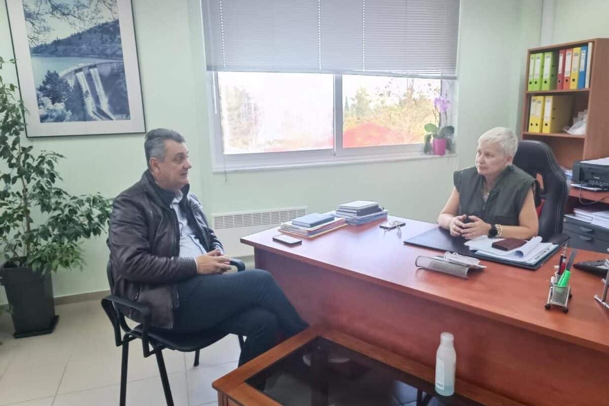 Επίσκεψη Γιώργου Κωτσού στις εγκαταστάσεις του Υδροηλεκτρικού Σταθμού της Λίμνης Πλαστήρα