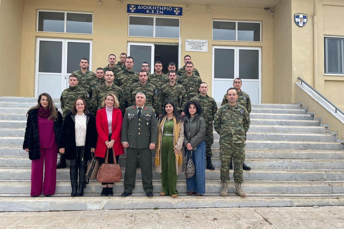 Ενημέρωση στους στρατευμένους του ΚΕΣΝ Ρούσσου για θέματα δημόσιας υγείας