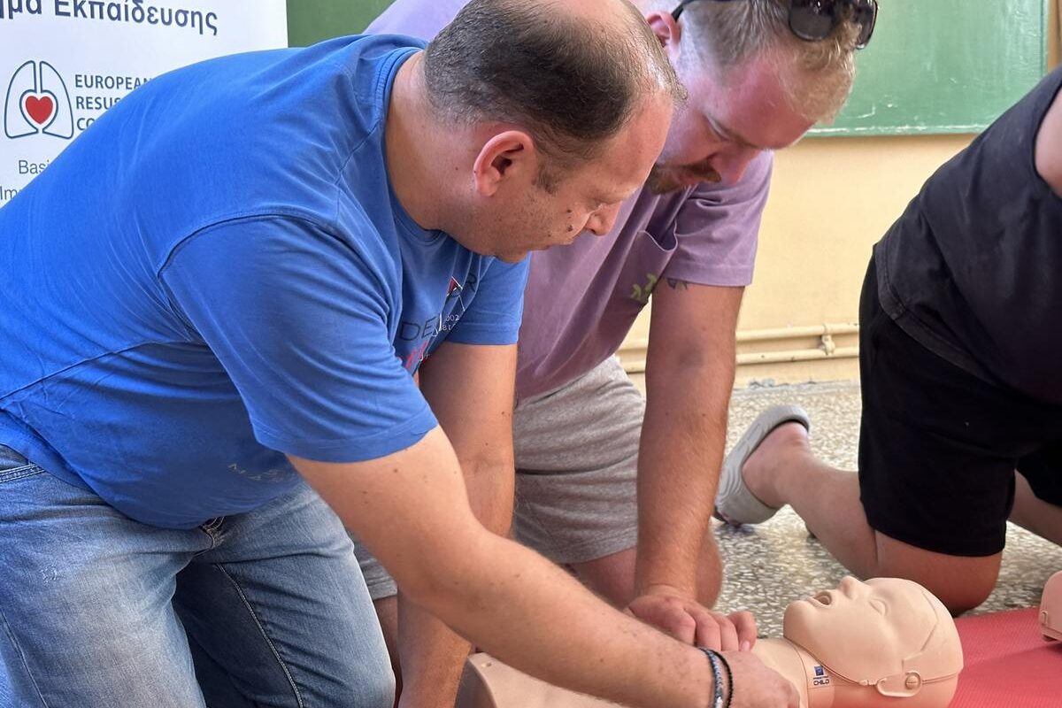 Στην Βασιλική συνεχίζεται το πρόγραμμα εκπαίδευσης κατοίκων στην παροχή πρώτων βοηθειών