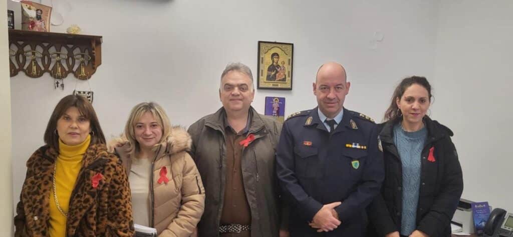 Δράση  του Κ.Υ. Πύλης για την παγκόσμια μέρα κατά του AIDS.