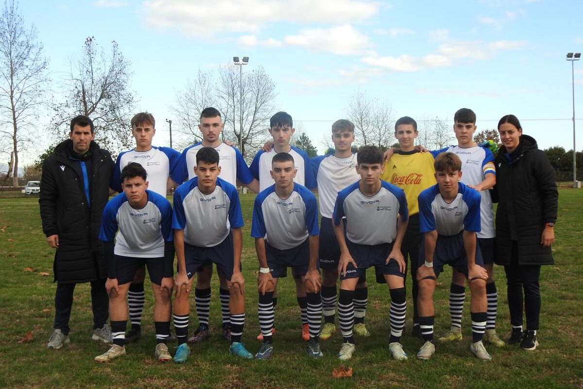 Διεκδικεί πρωτιά η Κ 16 της ΕΠΣΤ 2-1 την Θεσσαλία