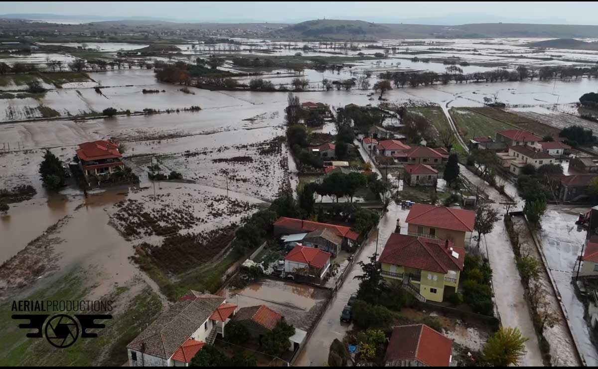 Κακοκαιρία Bora: Σκηνές καταστροφής στη Λήμνο – Βίντεο από drone αποτυπώνει το μέγεθος της ζημιάς