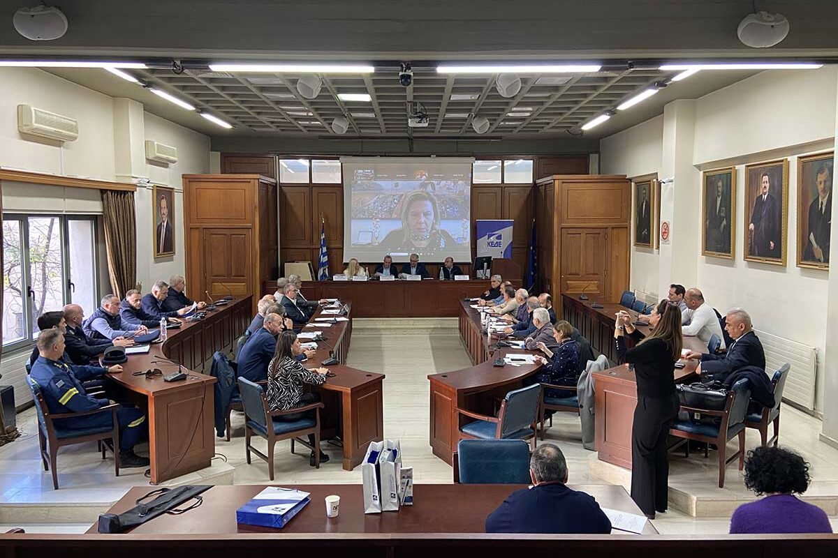 Οι τρεις προτεραιότητες Σακκά στην Επιτροπή Πολιτικής Προστασίας της ΚΕΔΕ – Συνεδρίαση στα Τρίκαλα