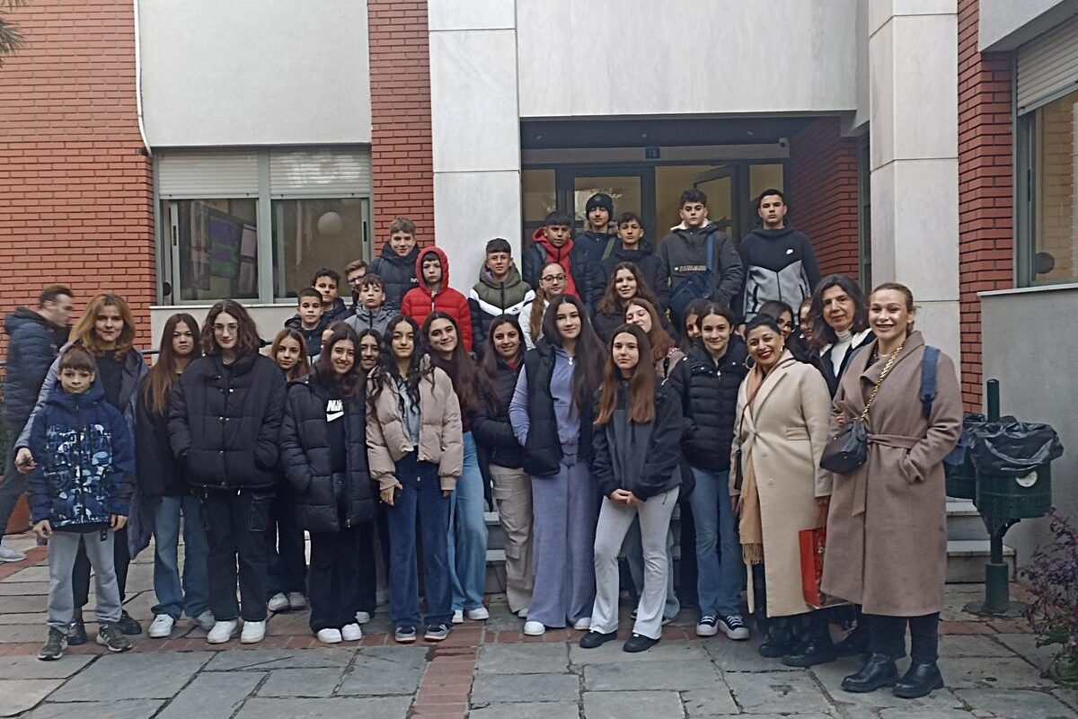 Επίσκεψη Κυπριακής μαθητικής ομάδας στο 7ο Πειραματικό Γυμνάσιο