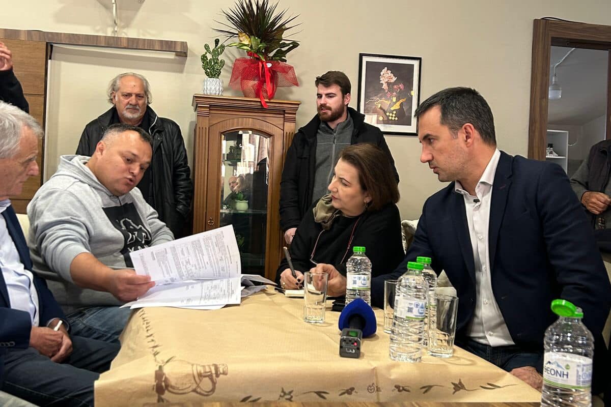Ένα χρόνο μετά, περιοδεία του Προέδρου Αλέξη Χαρίτση στις πλημμυροπαθείς περιοχές, ΠΕ Καρδίτσας και Τρικάλων
