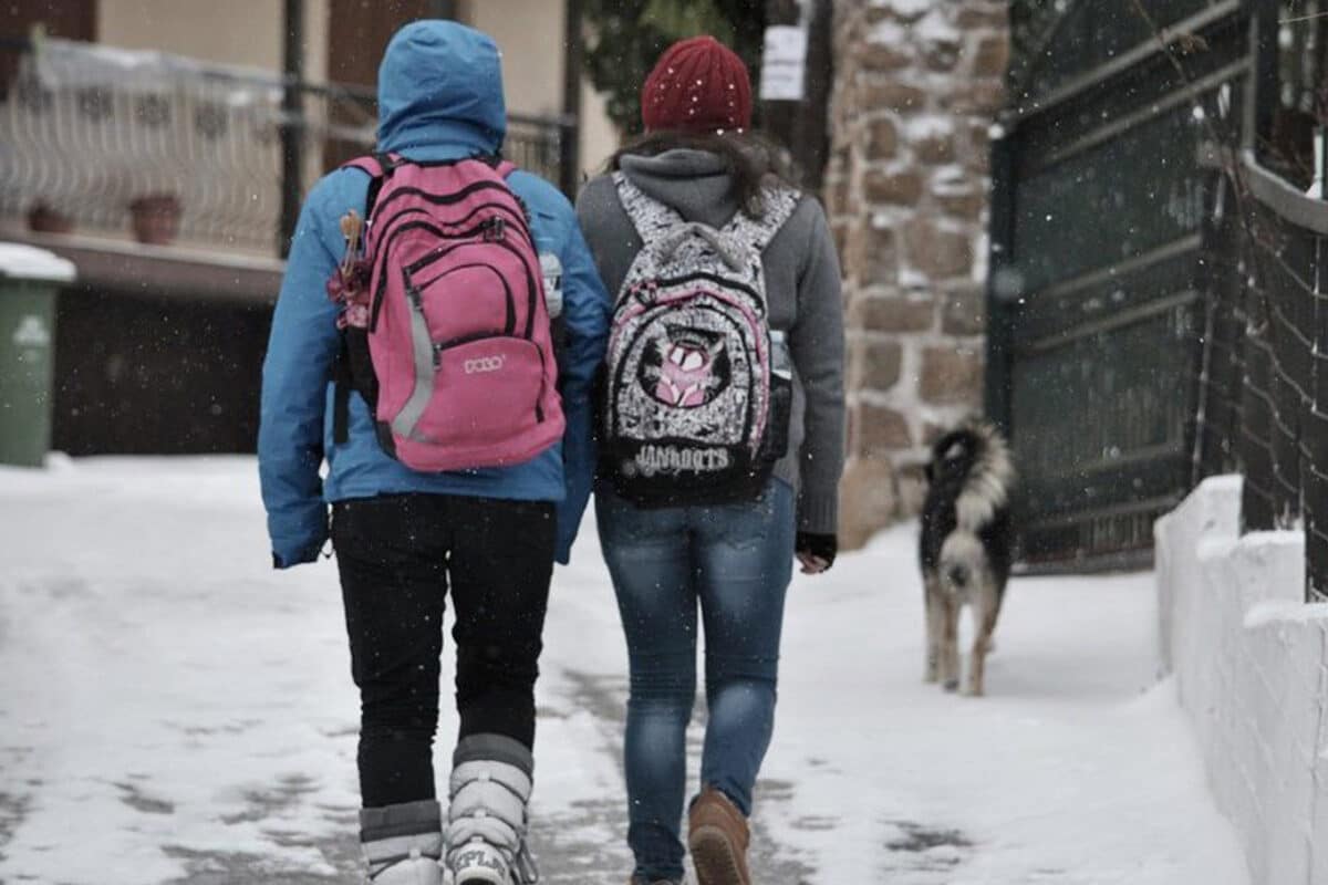 Κλειστά αύριο Τρίτη 14/1 τα σχολεία στον ορεινό όγκου του Δήμου Μετεώρων και στο Καστράκι