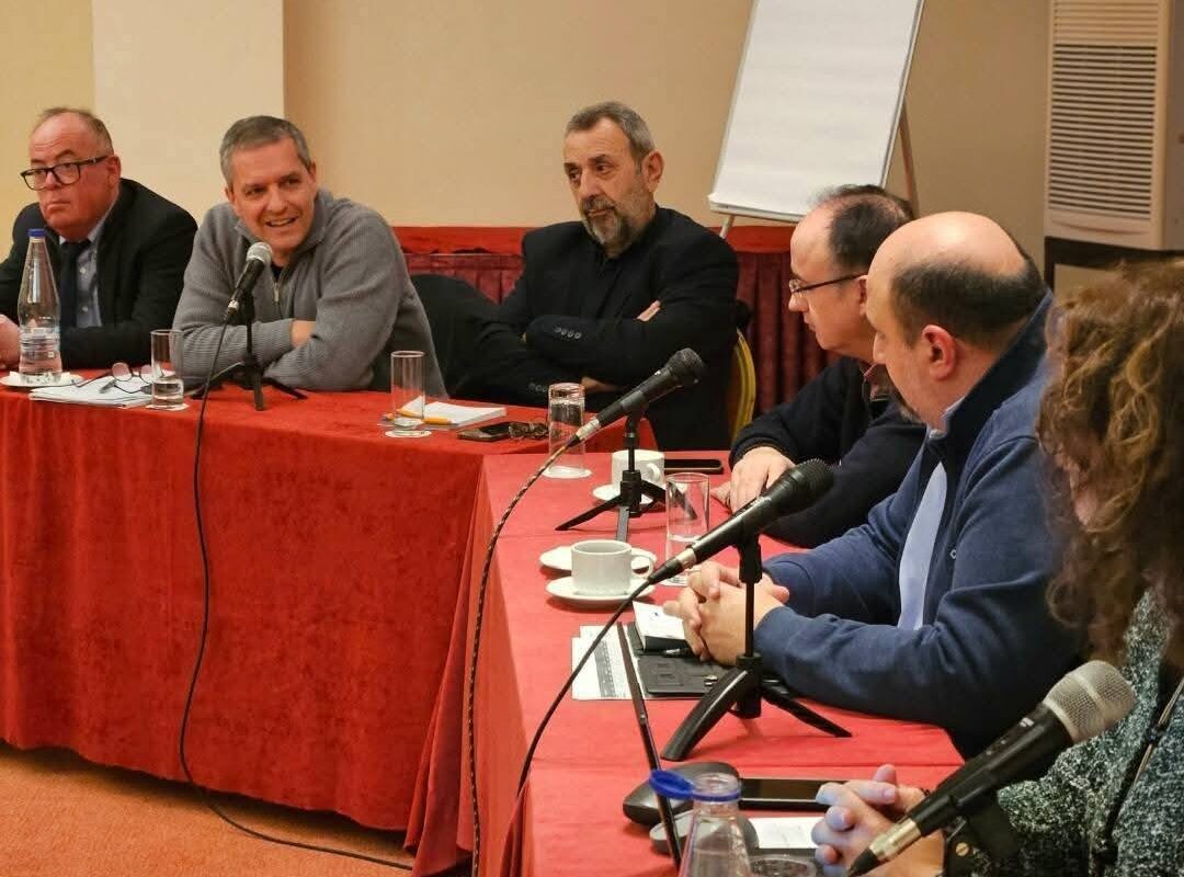 Συνάντηση εργασίας με τον Υφυπουργό Τριαντόπουλο και τα Επιμελητήρια της Θεσσαλίας για την Κρατική Αρωγή