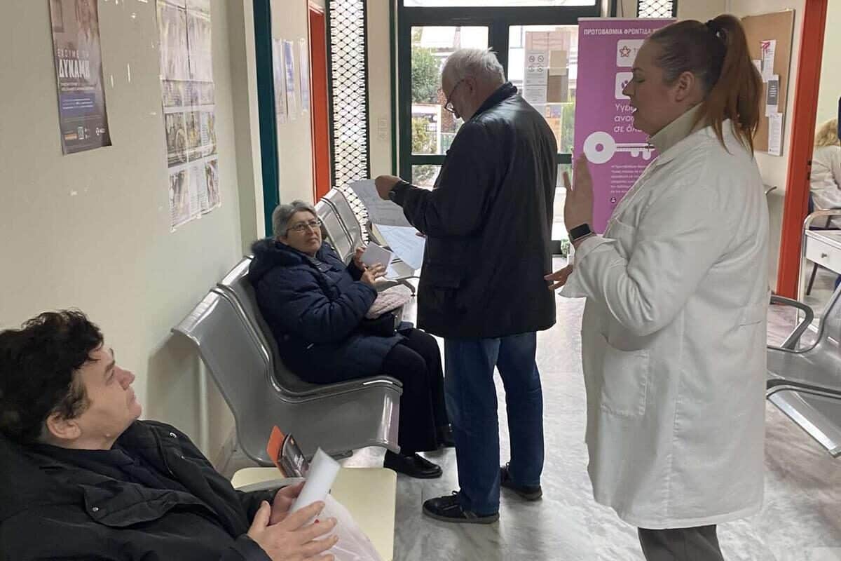 Ενημερωτική δράση της 1ης ΤΟΜΥ Τρικάλων για την Παγκόσμια Ημέρα Καρκίνου