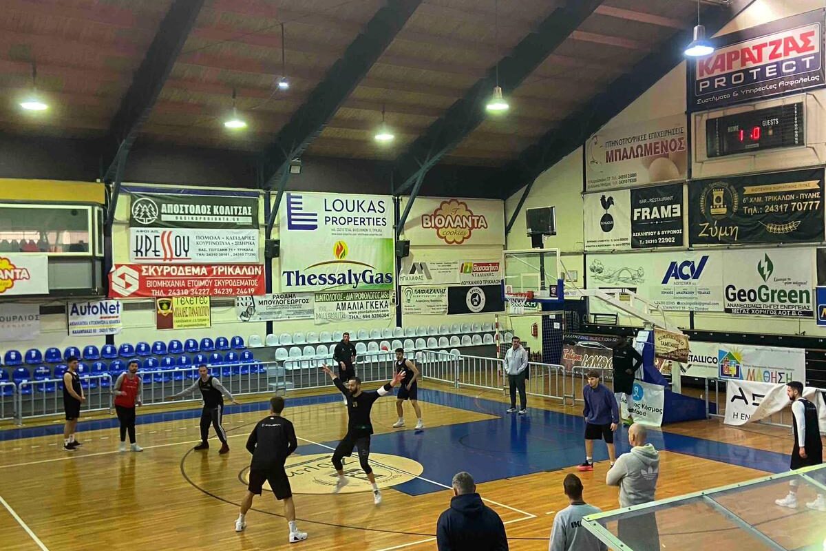 Elite League: Με στόχο την εκτός έδρας νίκη τα Τρίκαλα Basket  απέναντι στον Πανερυθραϊκό 