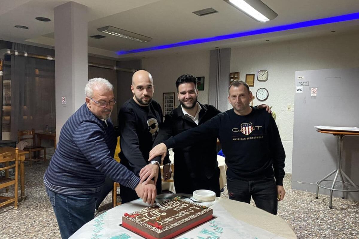 Έκοψε την πίτα του το Βαλτινό