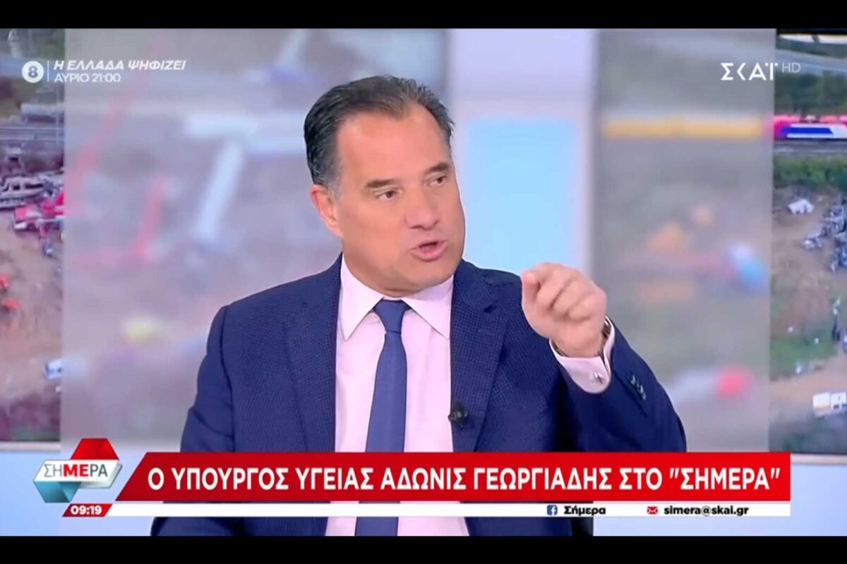 Αν πέσει ο Μητσοτάκης... χάος; - Τι λέει ο Άδωνις Γεωργιάδης για τη σταθερότητα και τις αιχμές κατά Κωνσταντοπούλου