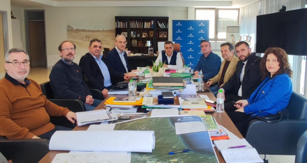 Συνάντηση Περιφερειάρχη Θεσσαλίας Δημήτρη Κουρέτα με Δήμαρχο Ελασσόνας Νίκο Γάτσα