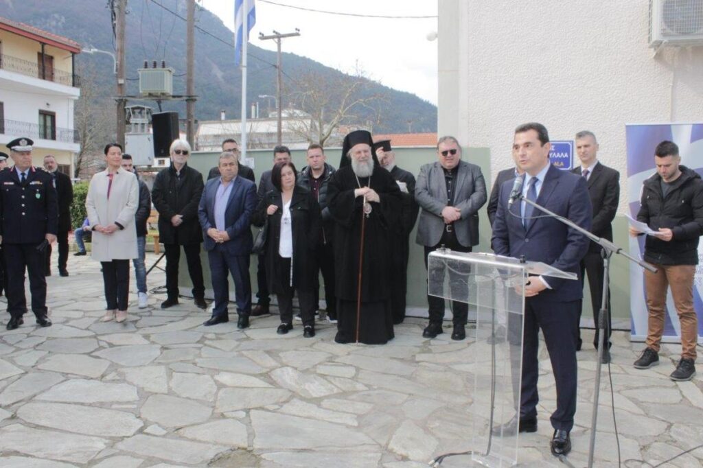 Εκδήλωση Ονοματοδοσίας οδού στην Πύλη εις Μνήμη πεσόντα στο καθήκον Αστυνομικού Ηλία Δούλαλα