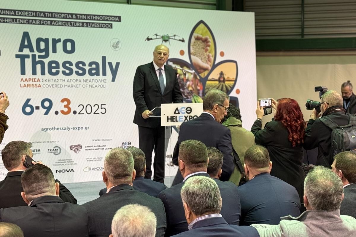 Κώστας Τσιάρας στα εγκαίνια της 14ηςAgrothessaly: Η επιβίωση και ανάπτυξη του αγροτικού τομέα είναι ζήτημα εθνικό