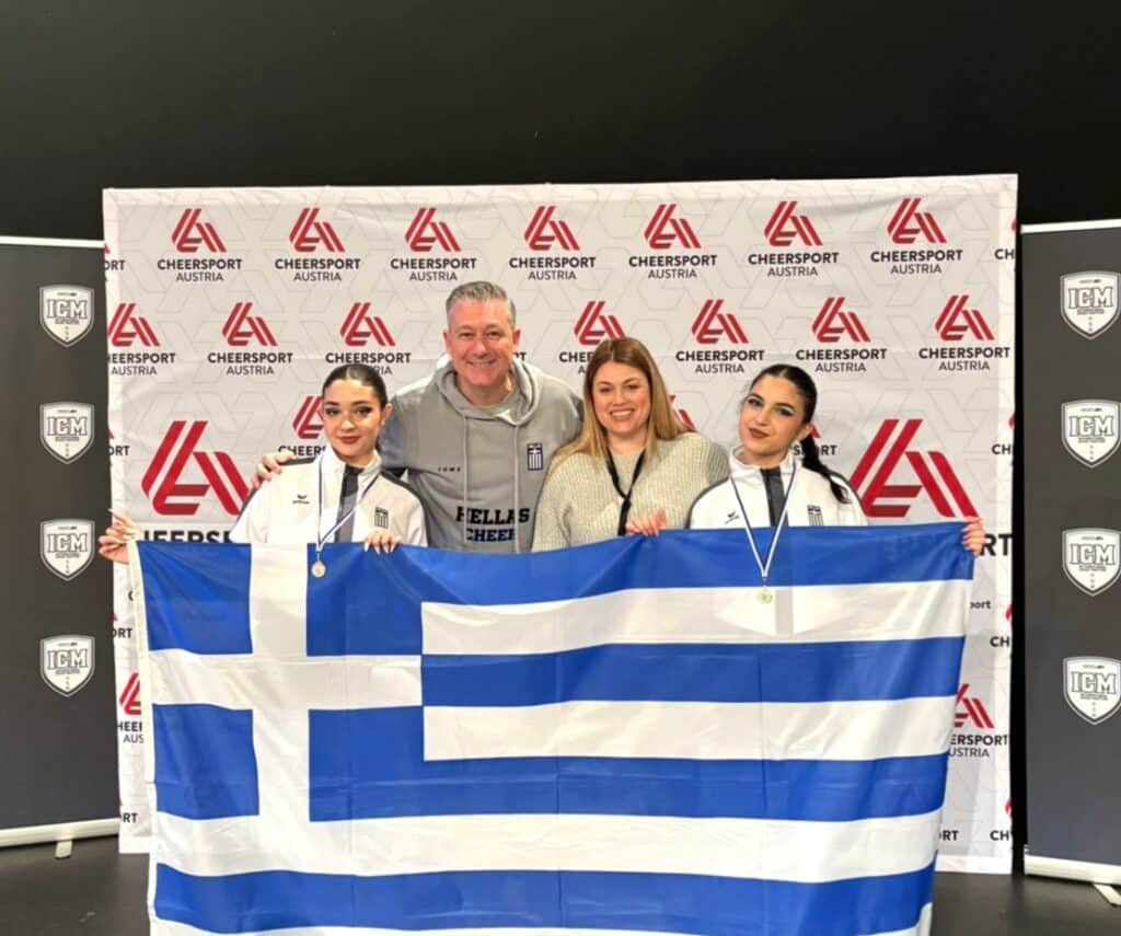 Τρία χρυσά για τις αθλήτριες των Ευάθλων σε ευρωπαϊκούς αγώνες Cheerleading