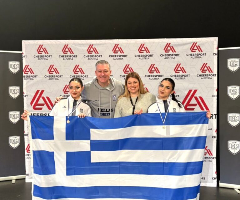 Τρία χρυσά για τις αθλήτριες των Ευάθλων σε ευρωπαϊκούς αγώνες Cheerleading