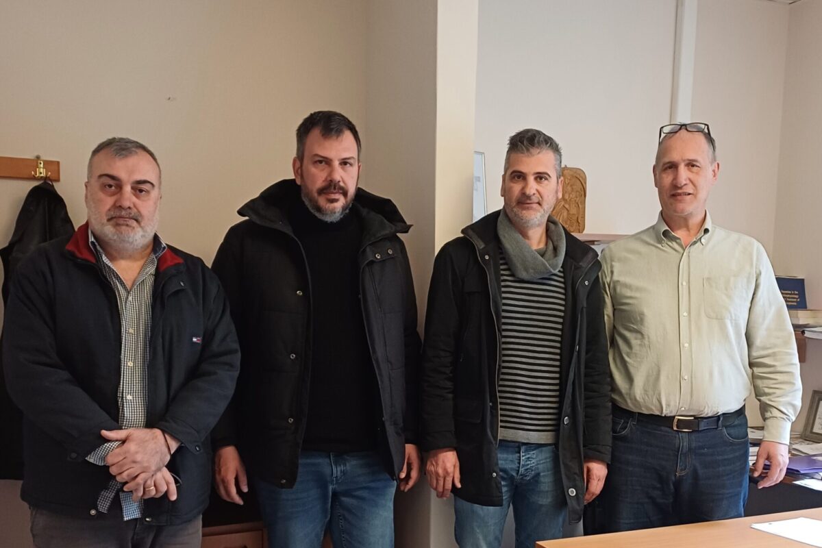 Συνάντηση της Ένωσης Αστυνομικών Υπαλλήλων Τρικάλων με τον Διευθυντή Ψυχικής Υγείας του Νοσοκομείου