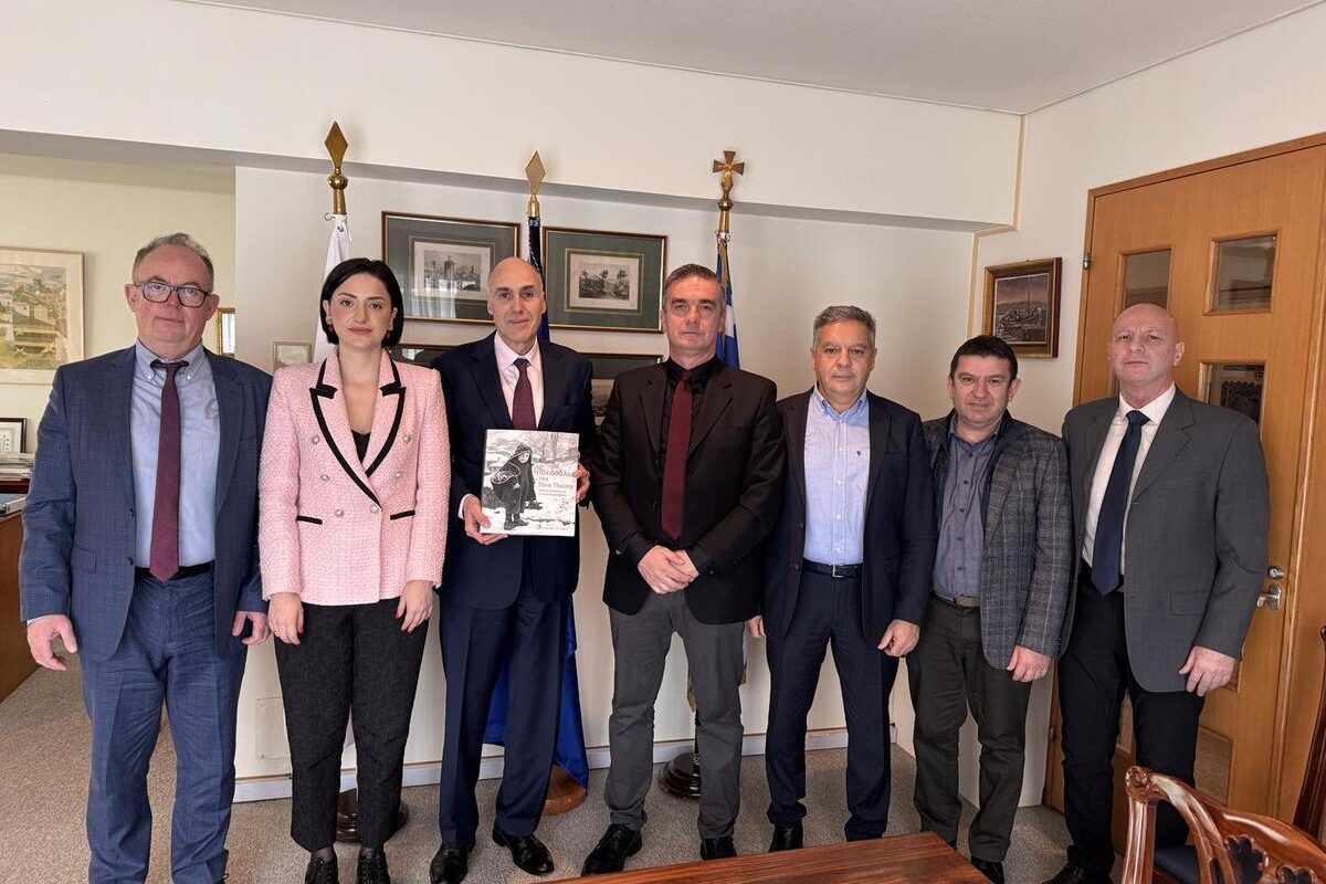 Επίσκεψη εργασίας αντιπροσωπίας της Περιφέρειας Θεσσαλίας στην Ελληνική Πρεσβεία στο Τόκιο