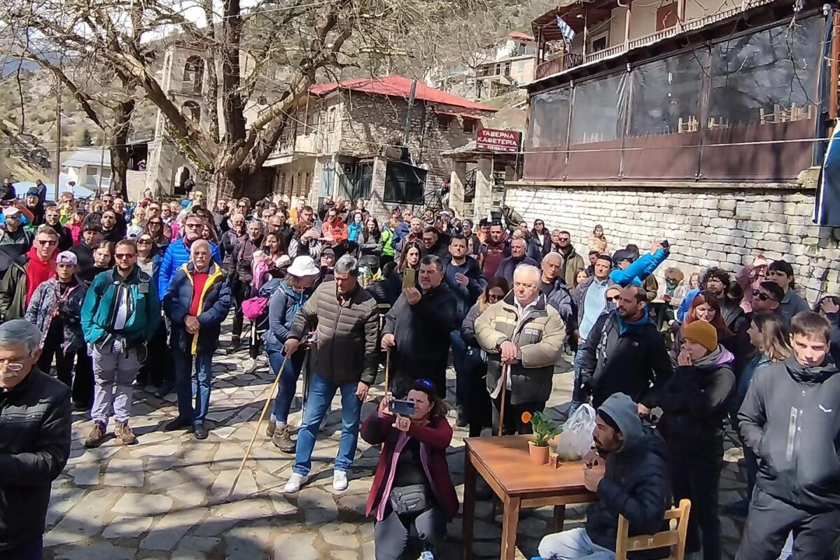 «Όχι» στο υδροηλεκτρικό έργο στον Ασπροπόταμο – Η τοπική κοινωνία στέλνει ξεκάθαρο μήνυμα