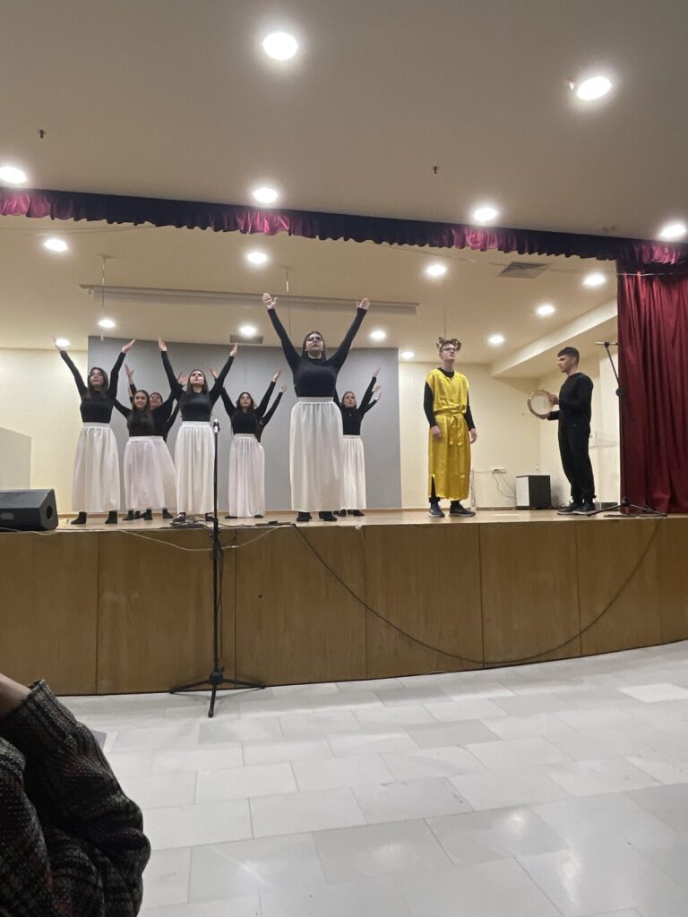 Συμμετοχή του 9ου Γυμνασίου Τρικάλων στο 7ο Μαθητικό Φεστιβάλ Αρχαίου Δράματος – Αχαρνές 2025