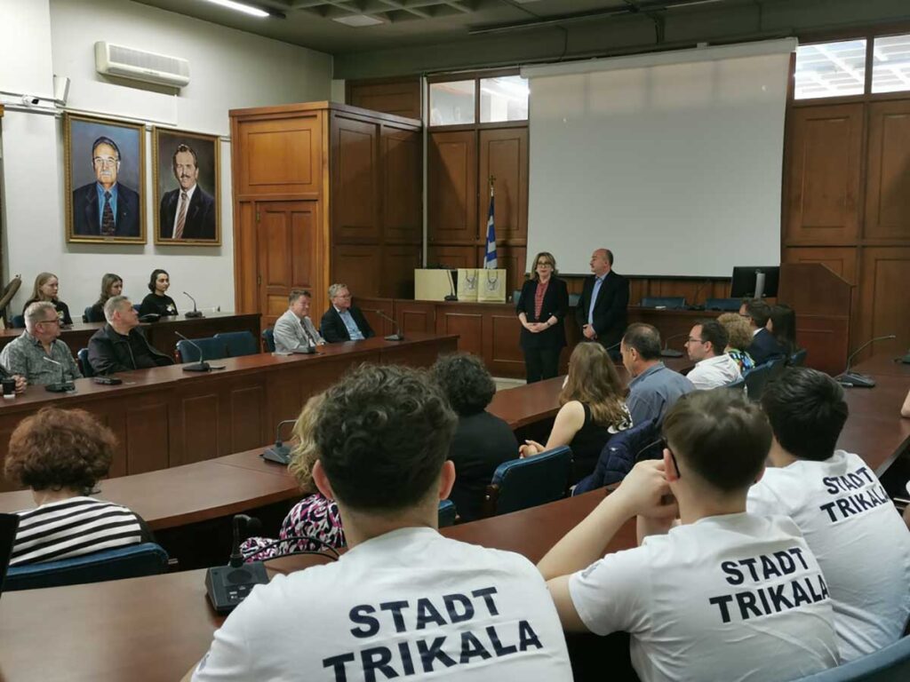 Συνεχίζονται οι ανταλλαγές και δραστηριοτήτων Τρικάλων και Αμπεργκ