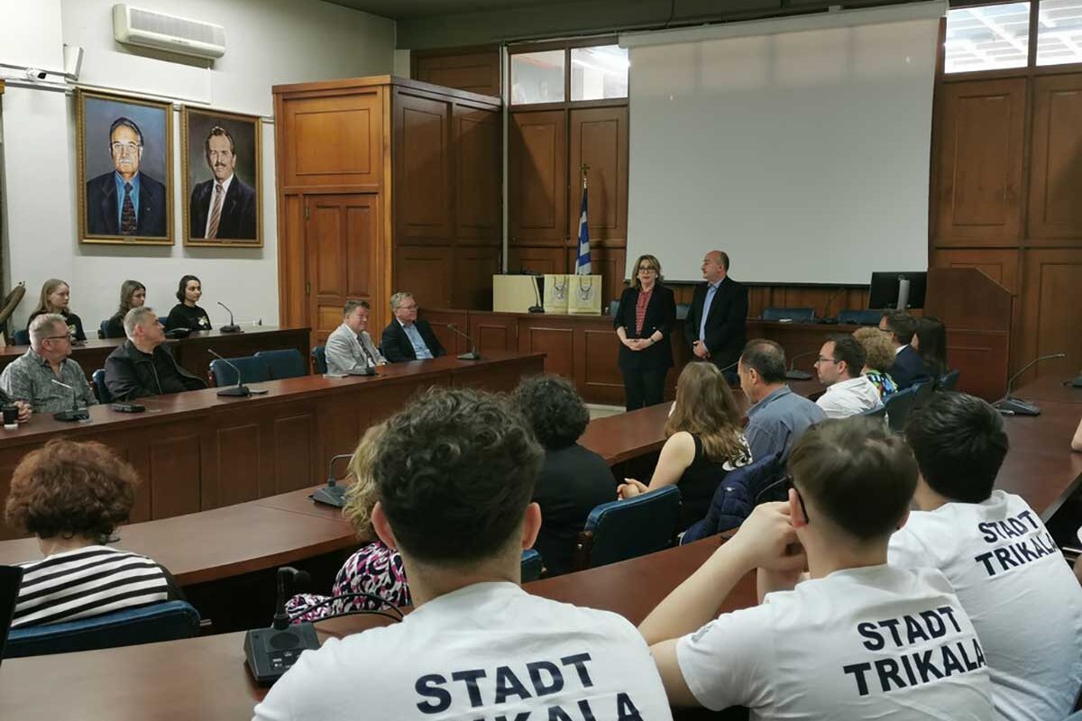 Συνεχίζονται οι ανταλλαγές και δραστηριοτήτων Τρικάλων και Αμπεργκ