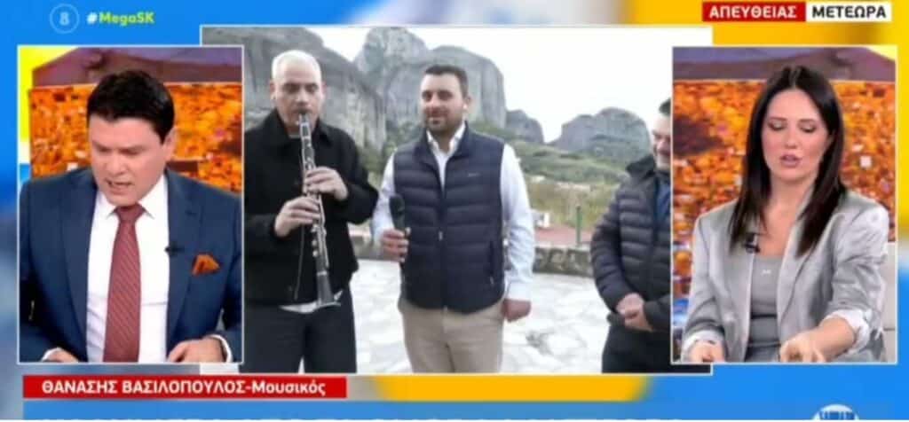 Με το μικρόφωνο στο χέρι ο Αβραμόπουλος: Δήμαρχος–παρουσιαστής στα κανάλια!