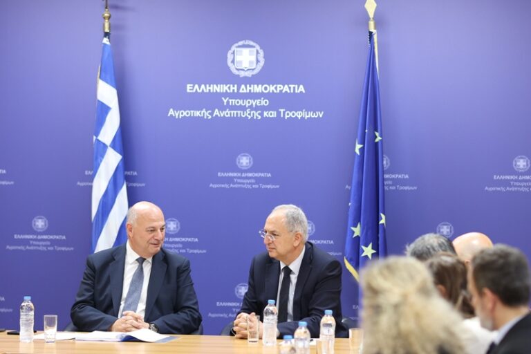 Ευρωπαϊκή στήριξη στην ελληνική αλιεία και υδατοκαλλιέργειες – Συνάντηση Τσιάρα με Επίτροπο Καδή