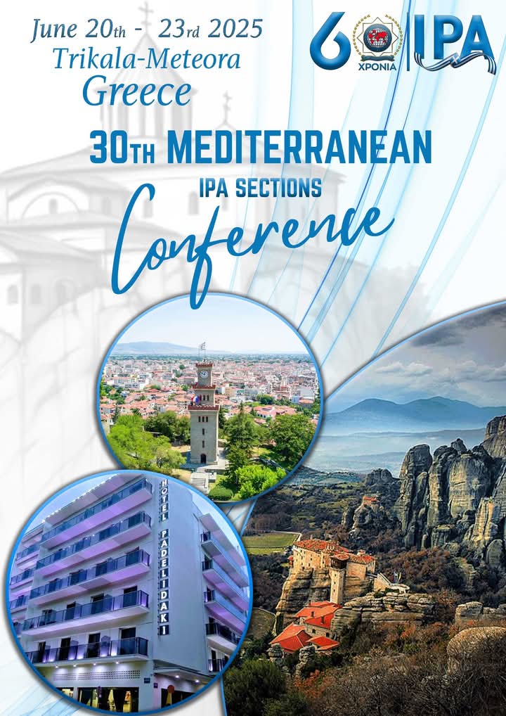 30ή Μεσογειακή Συνάντηση ΙΡΑ στα Τρίκαλα – Εκπρόσωποι 26 χωρών συναντώνται στη Θεσσαλία