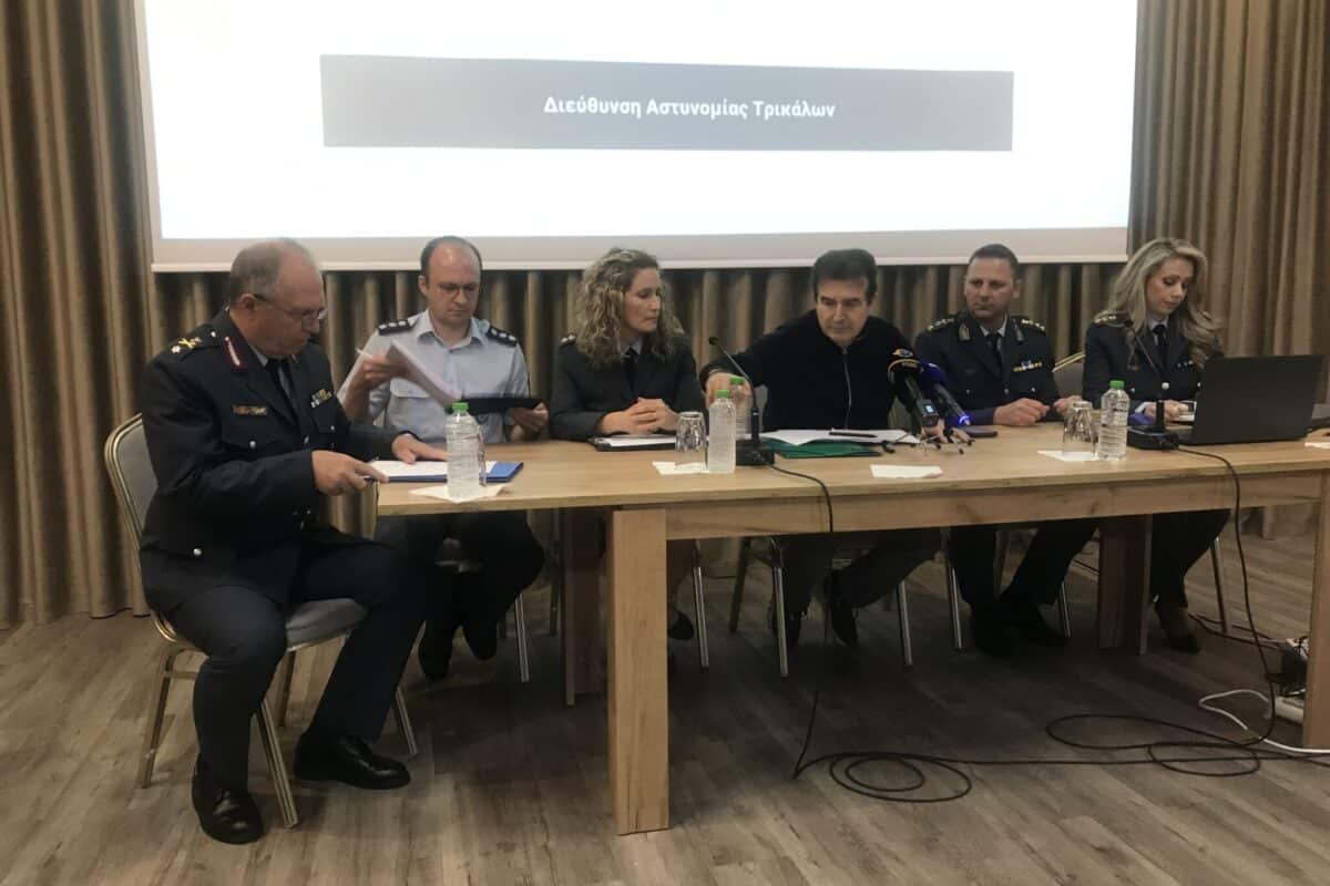 Χρυσοχοΐδης από Τρίκαλα: Έρχεται νέο Αστυνομικό Μέγαρο – Προτεραιότητα η κοινωνική αστυνόμευση