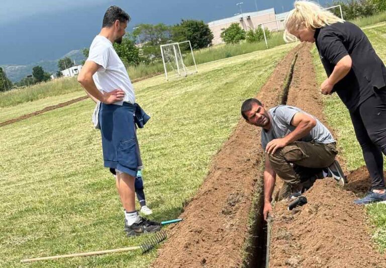 Αναβαθμίζεται το γήπεδο Κεφαλοβρύσου – Ευχαριστίες του ΑΟΚ στη Χρύσα Ντιντή