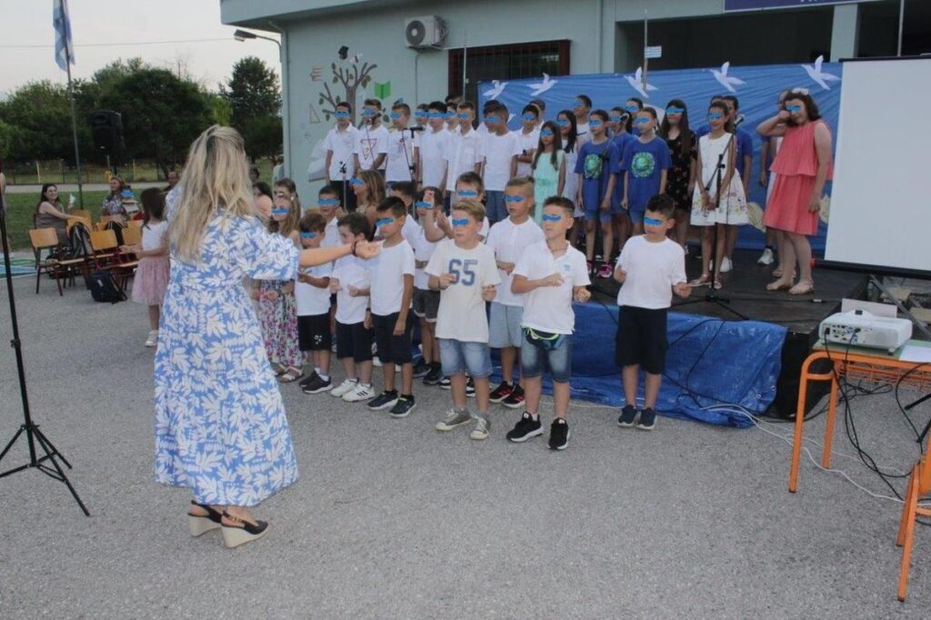 Αποχαιρετιστήρια γιορτή στο Δημοτικό Σχολείο Πηγής – Καλλιτεχνικό αφιέρωμα στον Οδυσσέα Ελύτη