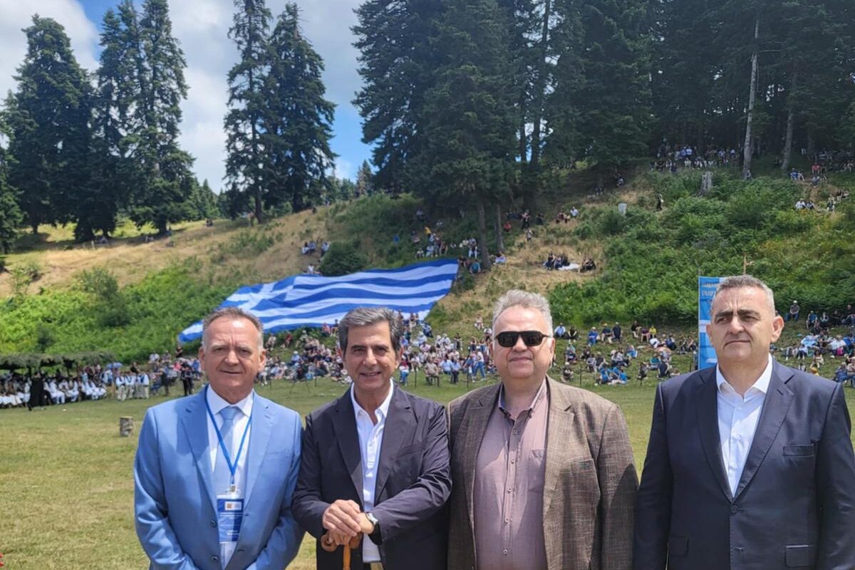 Στο 43ο Πανελλήνιο Αντάμωμα Σαρακατσαναίων ο Γιάννης Κουτσονάσιος