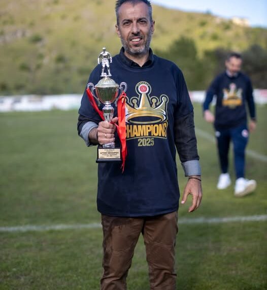 Συνεχίζει ο Ευαγγέλου στο τιμόνι του Νεοχωρίου
