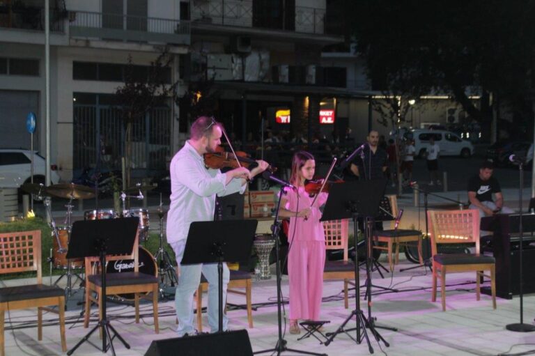 Γιορτή Μουσικής και Νέων στη Δημοτική Πλατεία Πύλης – Η Τελετή Λήξης της Μουσικής Σχολής Πύλης 2024