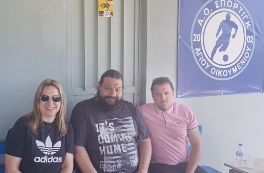 Παναγιώτης Πέτσας «Υπερήφανος για τη γειτονιά μου και όσα καταφέραμε με κόπο και αγάπη»