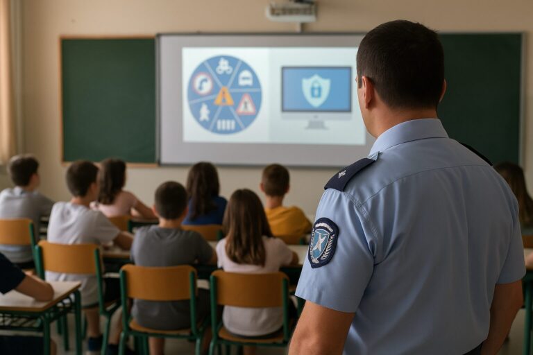 Τρικαλινή συμμετοχή στις 432 ενημερωτικές διαλέξεις αστυνομικών σε σχολεία Θεσσαλίας