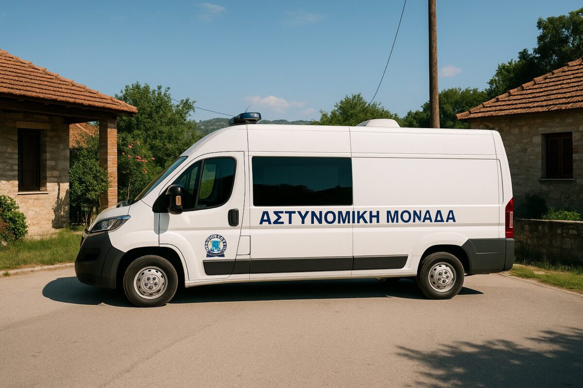 Τα δρομολόγια Κινητών Αστυνομικών Μονάδων στη Θεσσαλία 28/7-3/8/2025