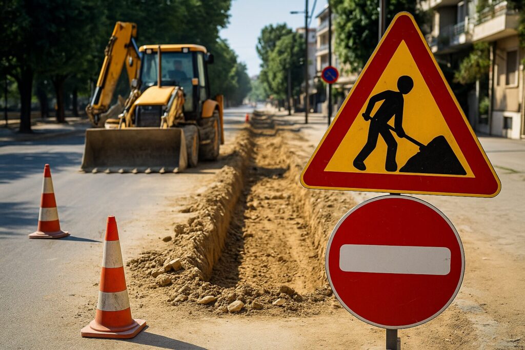 Τρικάλα: Σκαψίματα, σκόνη και ταλαιπωρία για μία εβδομάδα – Πού θα υπάρχουν έργα