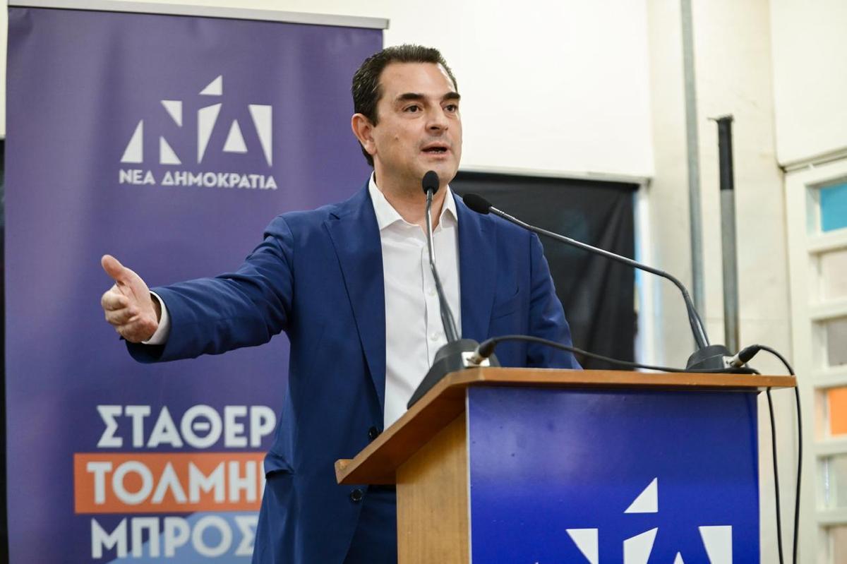 Κώστας Σκρέκας από τη Λευκάδα: Η ΝΔ είναι η παράταξη της ευθύνης, των έργων και της ενότητας (ΒΙΝΤΕΟ)