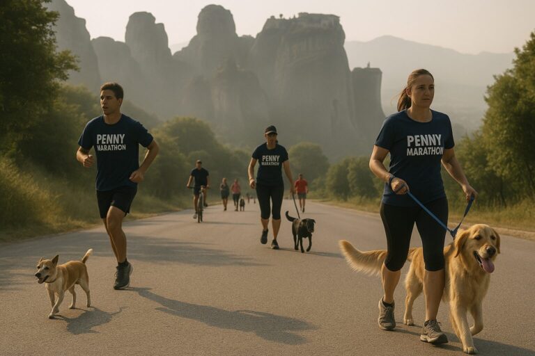 Ο Δήμος Μετεώρων στο Penny Marathon 2025 – Στήριξη για τα αδέσποτα