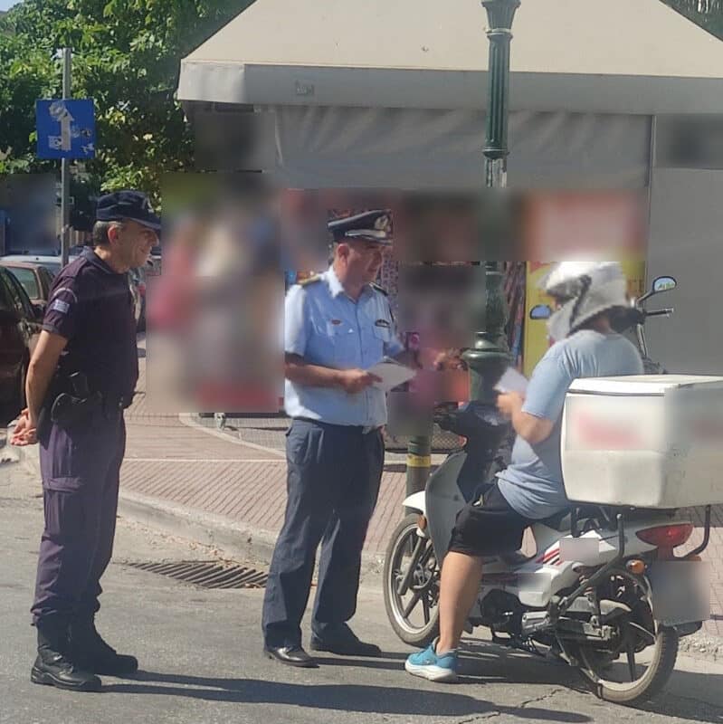 Ενημερωτική δράση για τη χρήση κράνους στην Ελασσόνα