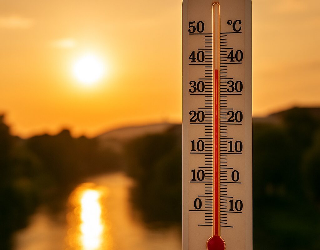 Καύσωνας–σοκ στη Θεσσαλία: Στους 44°C τα Τρίκαλα από Δευτέρα