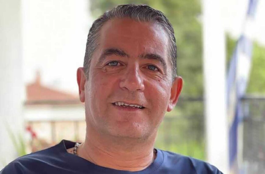 Ο Βαγγέλης Αργυρίου, 53 ετών, πρώην αστυνομικός και συνεργάτης πολιτικού γραφείου από τα Τρίκαλα