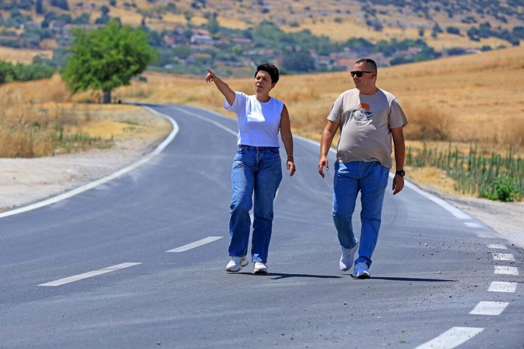 Αυτοψία της Μαρίας Γαλλιού σε οδικά έργα σε Κιλελέρ και Φάρσαλα