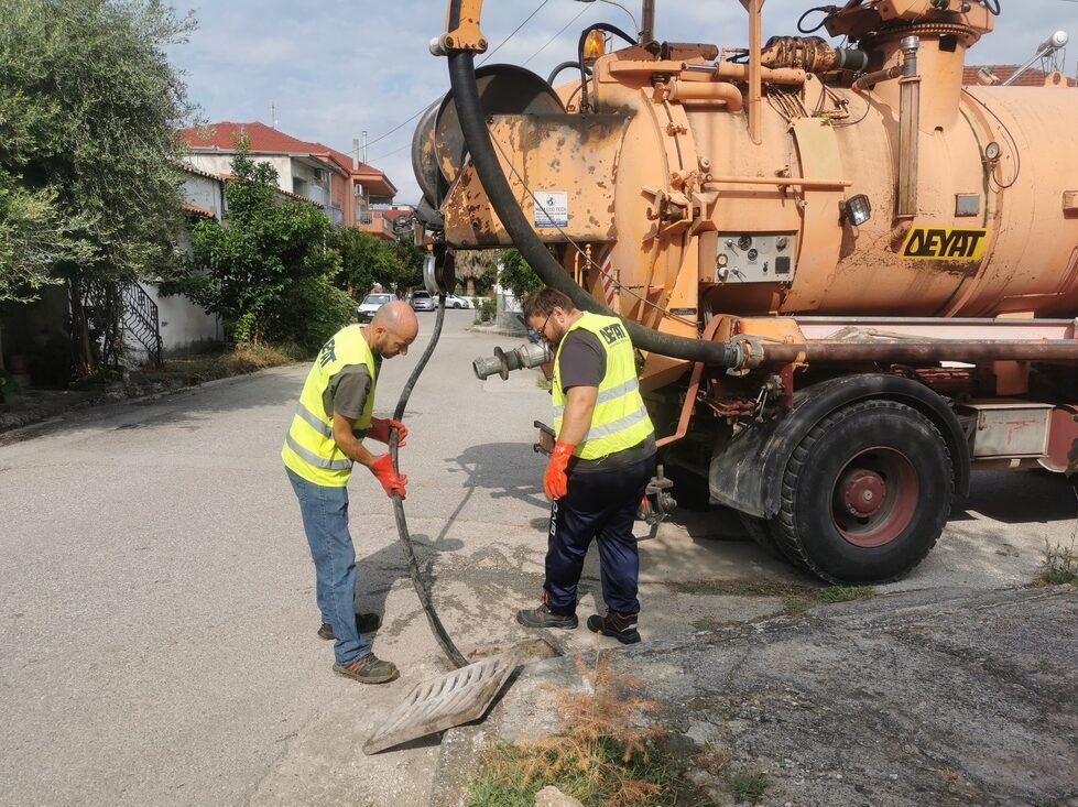 ΔΕΥΑΤ: Νέα έργα για τα όμβρια στην οδό Πατουλιά Τρικάλων