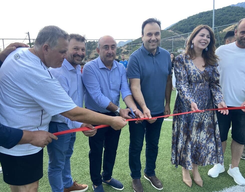 Γενέσι Τρικάλων: Εγκαίνια στο Αθλητικό Κέντρο με υπουργό, βουλευτές και αιρετού