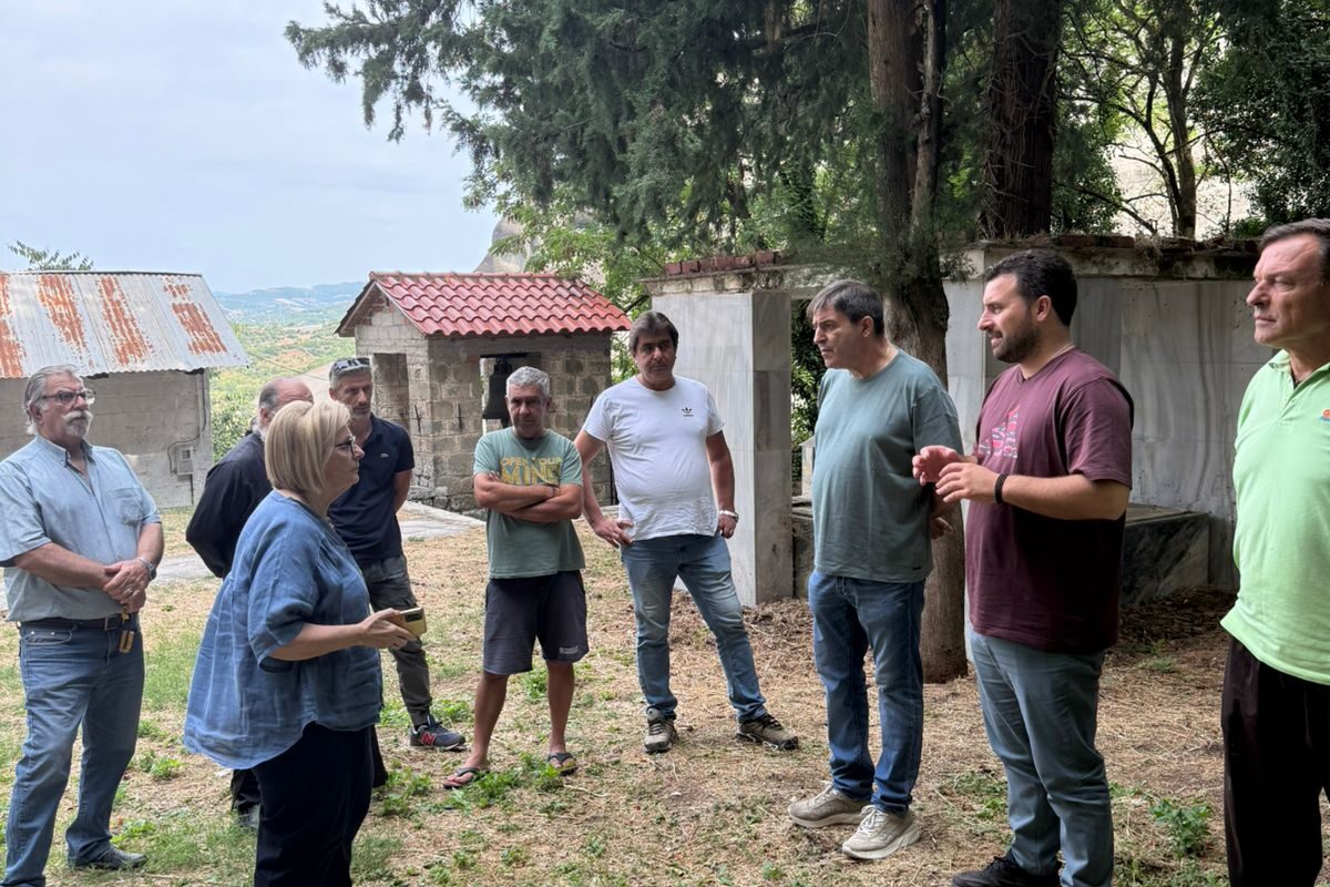 Ξεκίνησαν οι εργασίες απομάκρυνσης βράχων στον Άγιο Νικόλαο Καστρακίου