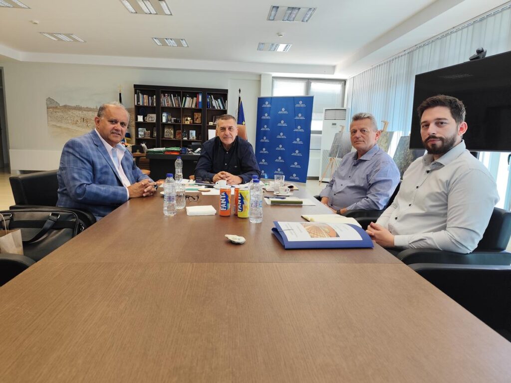 Περιφέρεια Θεσσαλίας – Συνάντηση Κουρέτα με πρόεδρο του Ελληνοαμερικανικού Ινστιτούτου
